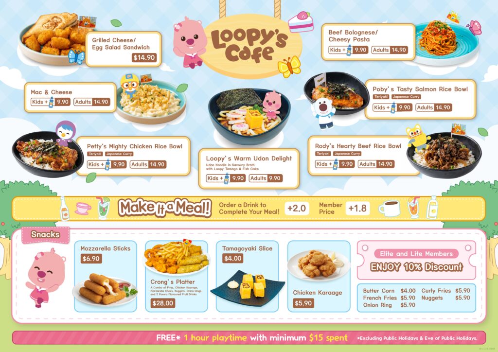 Indoor Playground with Cafe Singapore | Loopy's Cafe